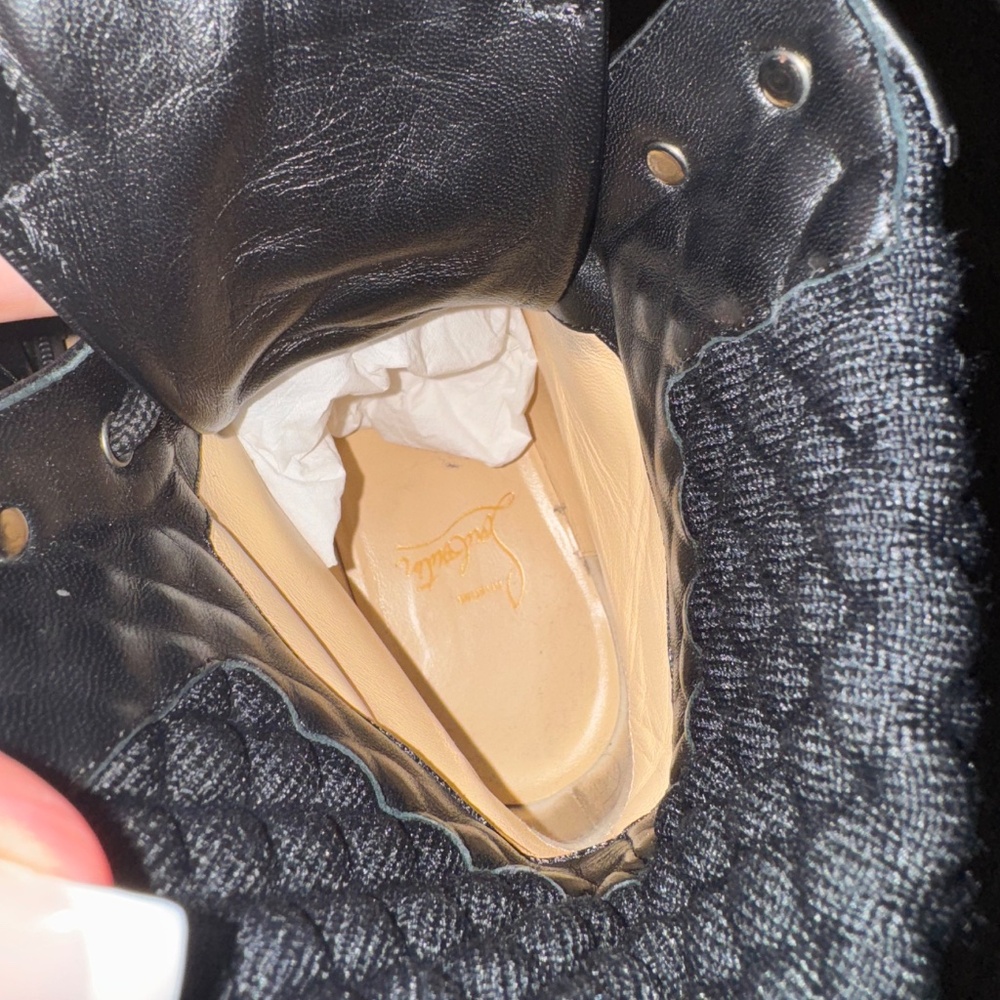 Christian Louboutin Mayr combat boots size 38 - Picture 6 of 11